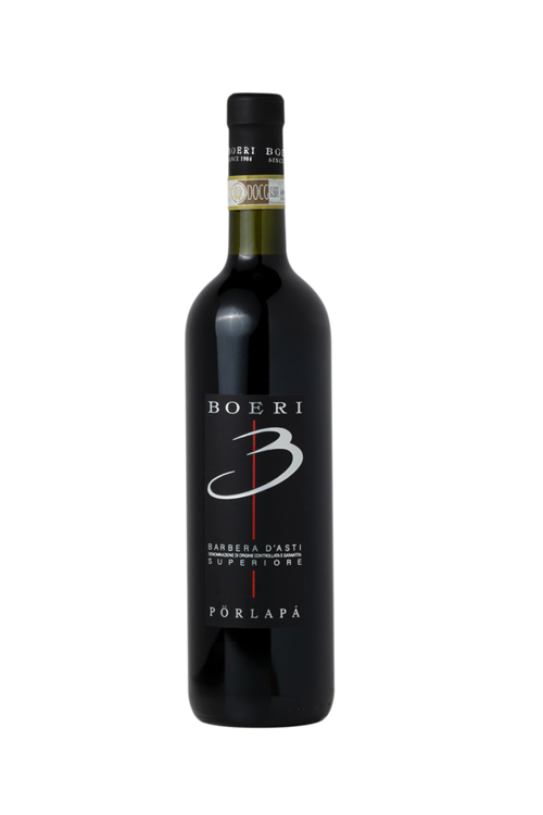 Pörlapá<br>Barbera d’Asti<br><h1 style="font-size: 18px;">Boeri Vini</h1>