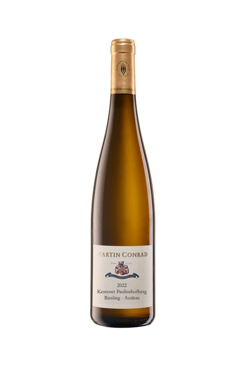 Kestener Paulinshofberg<br>Riesling Auslese<br><h1 style="font-size: 18px;">Weingut Martin Conrad</h1>