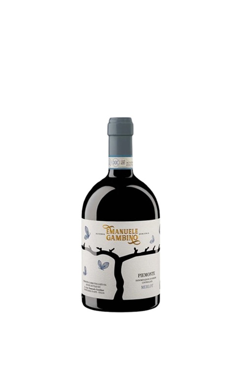 Piemonte Merlot<br>DOC<br><h1 style="font-size: 18px;">Emanuele Gambino</h1>