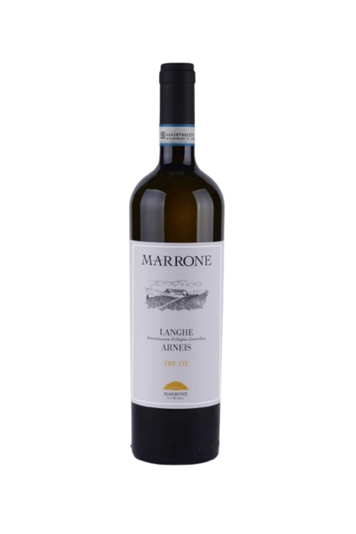 Arnies “Tre Fie” <br>Langhe DOC<br><h1 style="font-size: 18px;">Agricola Marrone</h1>